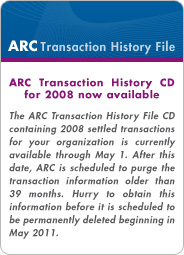 ARC Transaction History File