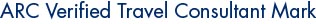 ARC Verified Travel Consultant Mark
