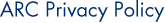 ARC Privacy Policy
